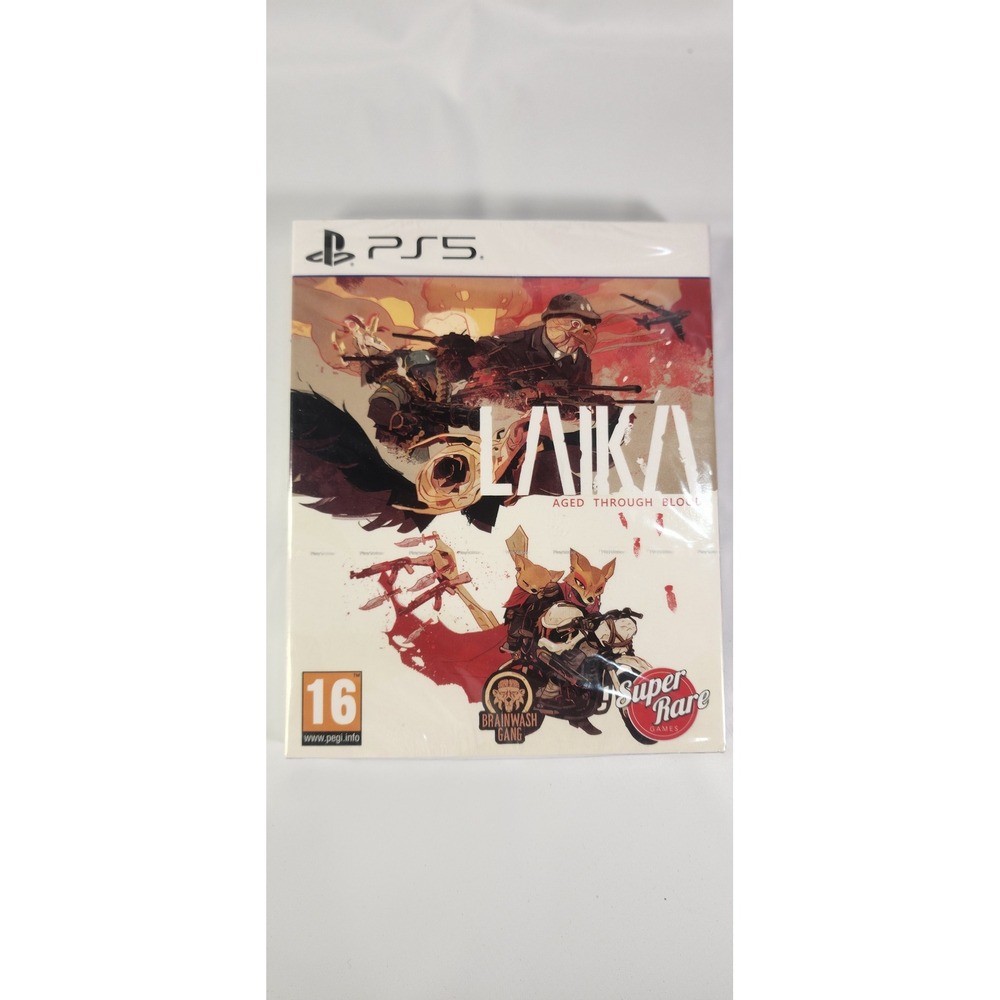 Laika Aged Through Blood PS5 Super Rare Games SRG#17 Physical Edition New Sealed
